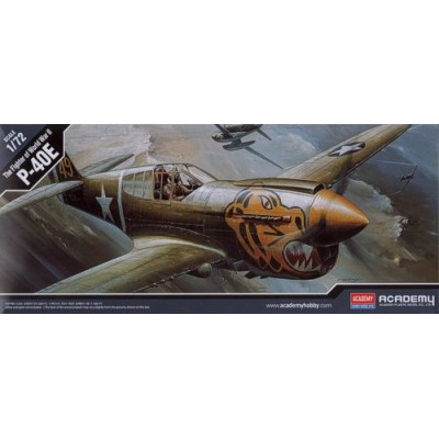 P-40E WARHAWK WWII - 1/72 SCALE - ACADEMY 12468